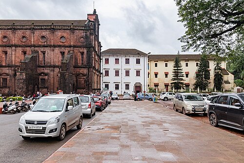 Old Goa · Basilika Bom Jesus in Old Goa — Welterbe der UNESCO.