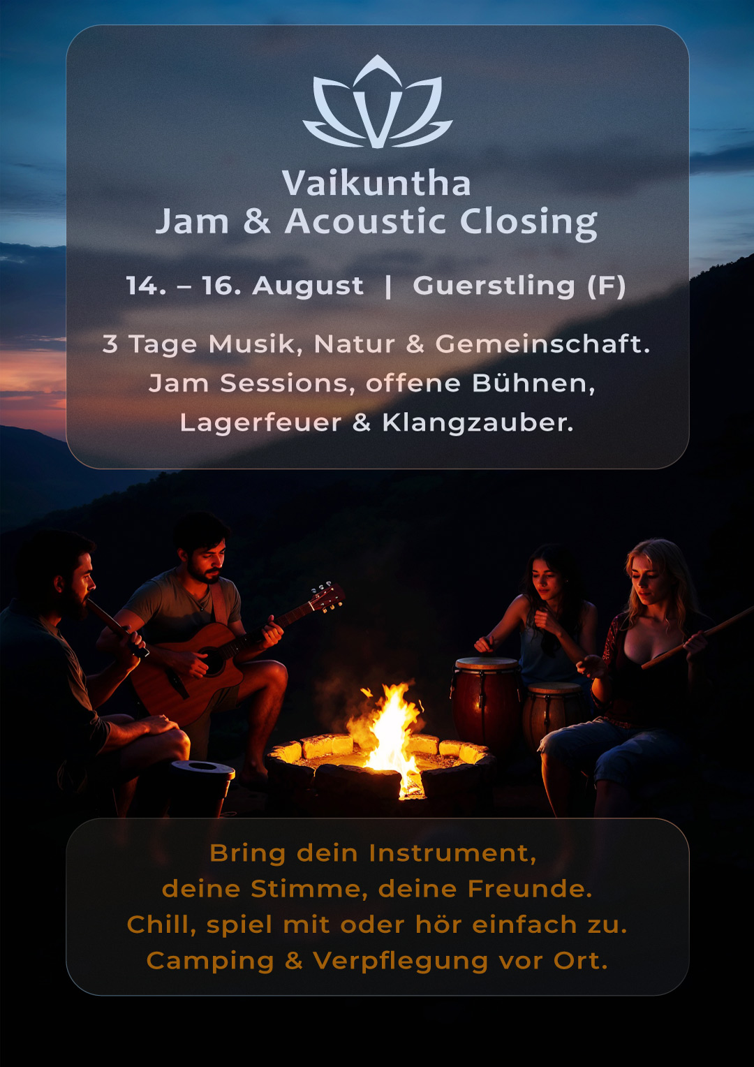 Vaikuntha Summer Camp 2025 – Jam & Acoustic Closing