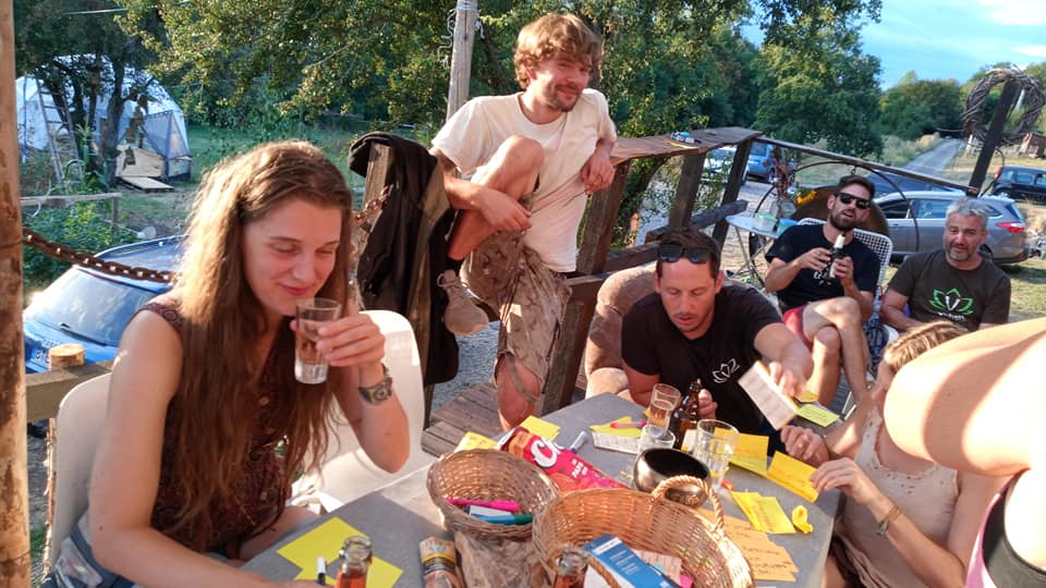 Team 6 Gemeinschaft im Sommer