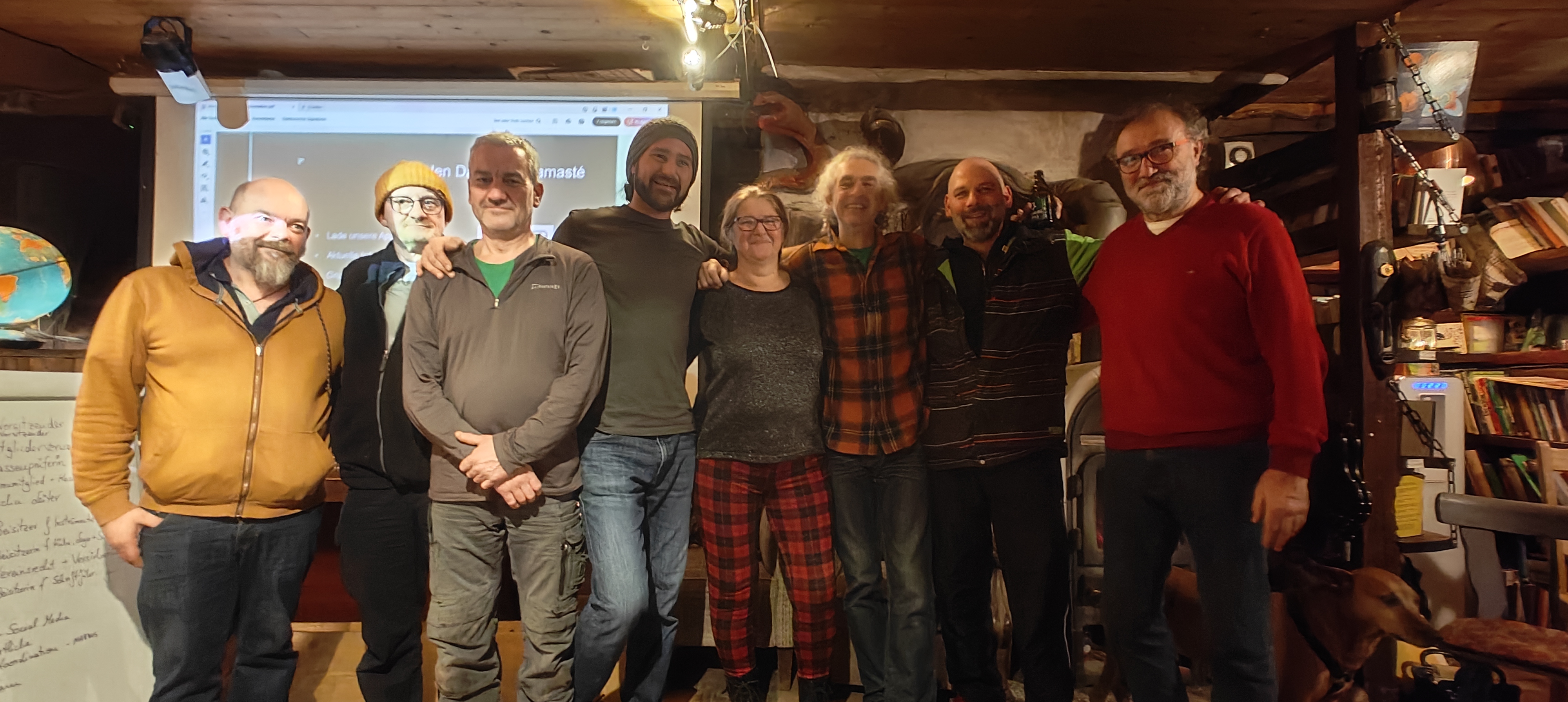 Team 1 Vorstand und Beirat beim Treffen