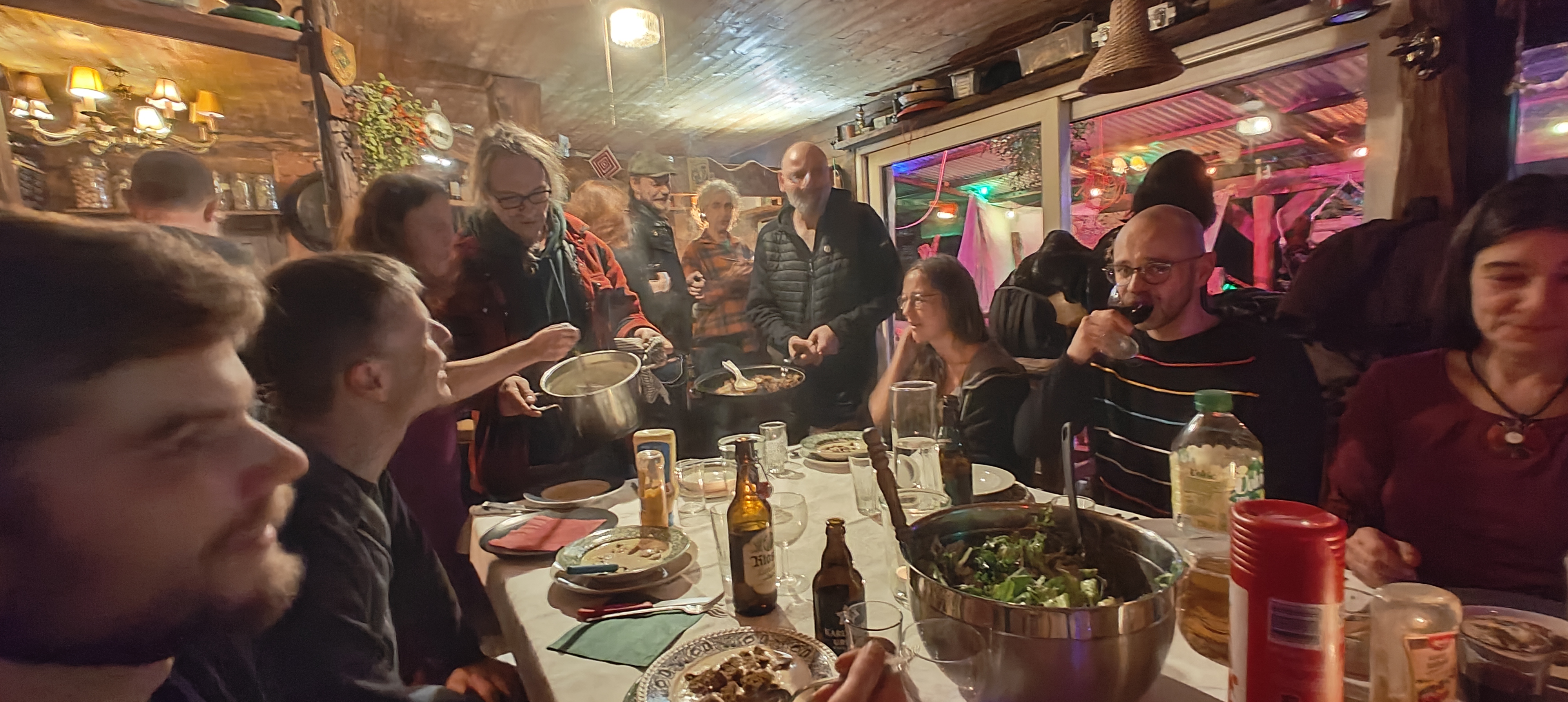 Team 3 Gemeinsames Abendessen